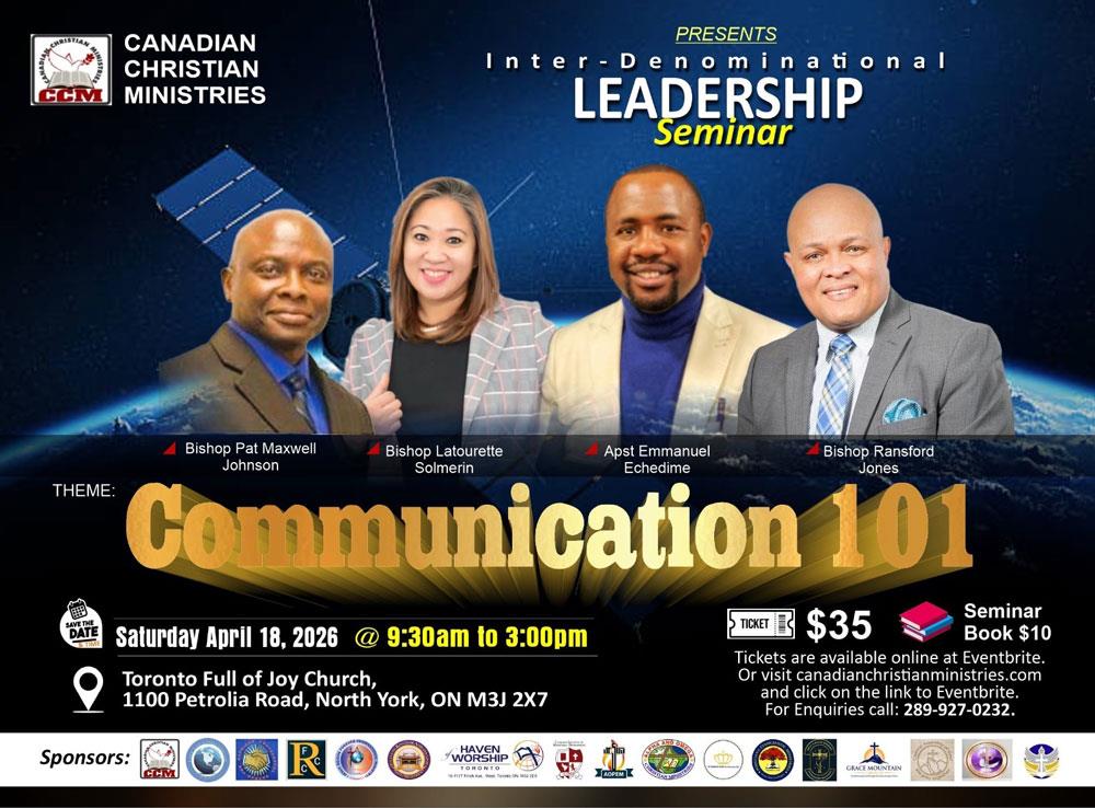 CCM Communications 101 Leadership Seminar 2026